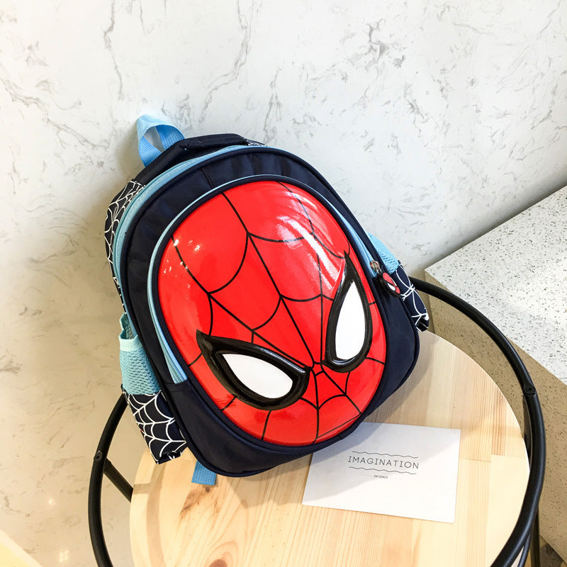 Spiderman children's cartoon schoolbag