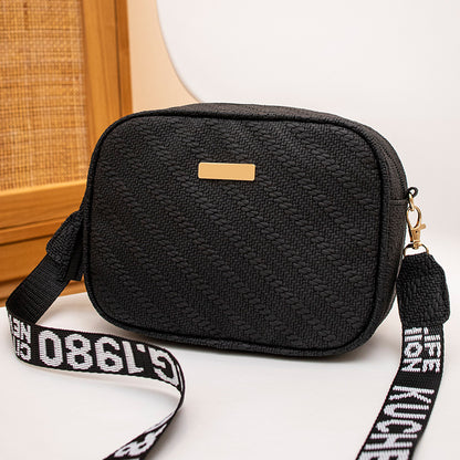 Embossed camera bag new