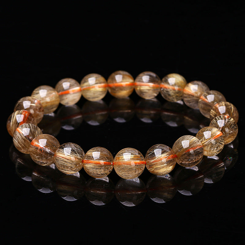 7A Natural Blonde Crystal Bracelet