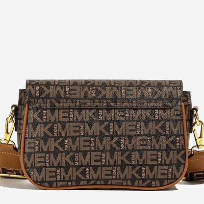 Premium retro printed small square bag