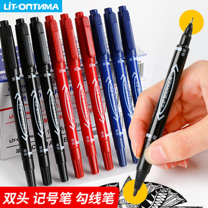 Stationery oil marker