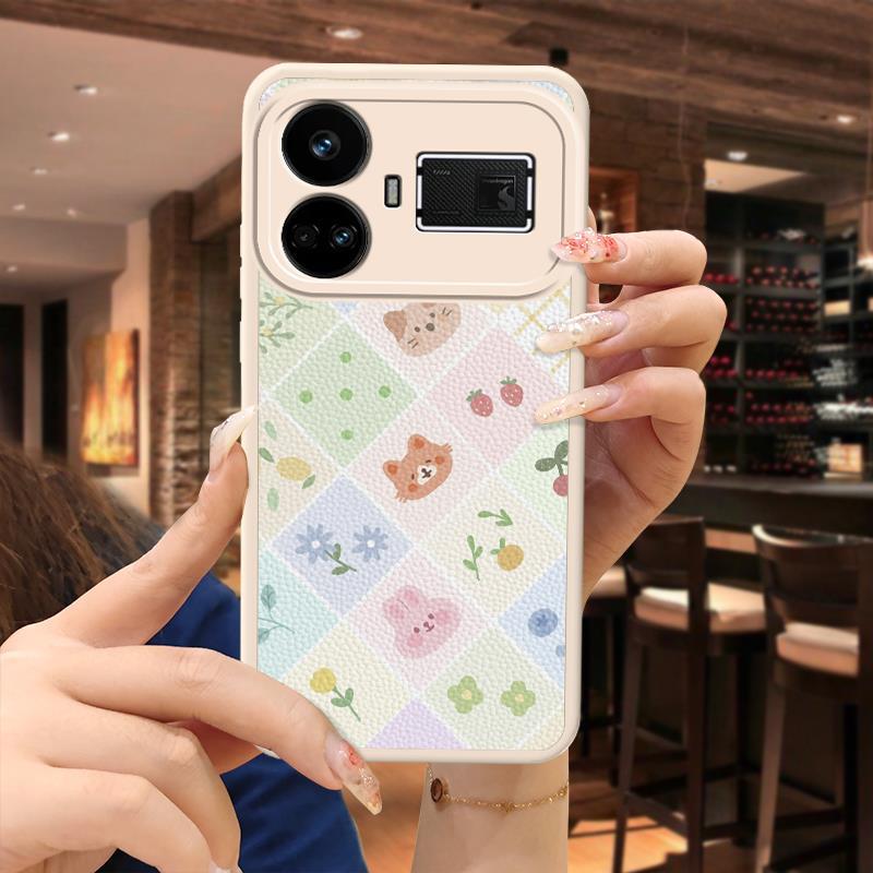 OPPO Realme GT5 Cute Cartoon Case Textured Creative