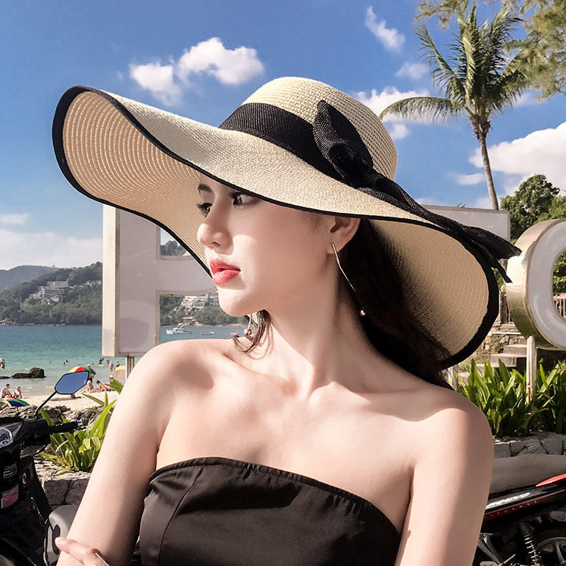 Summer Beach Wide-Brim Sun Hat