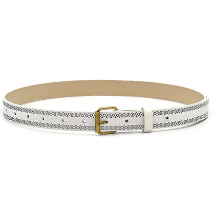 Thin belt women's simple