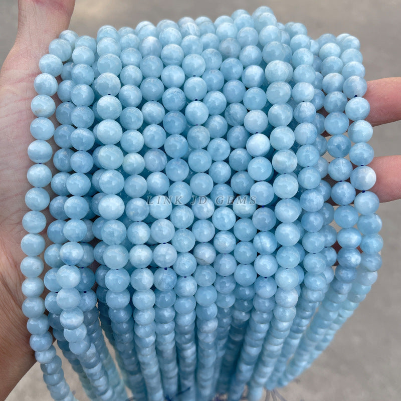 7A Natural Aquamarine Loose Beads