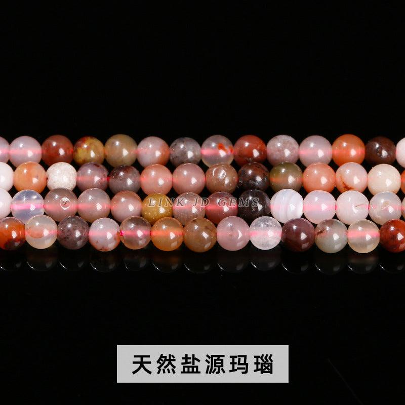 Very fine beads all kinds of crystal agate 2mm-3mm round beads