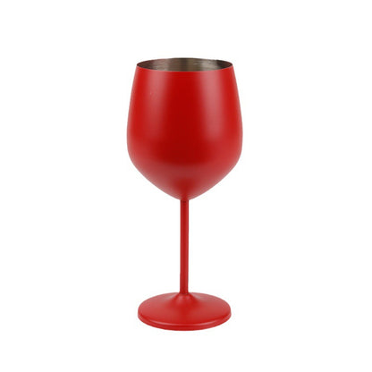 304 stainless steel tall champagne red wine glass