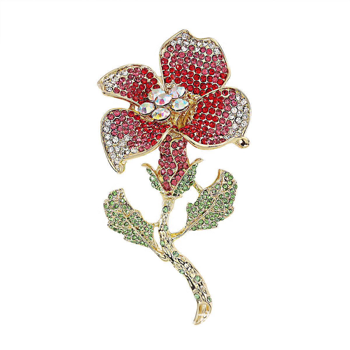 Retro flower brooch temperament