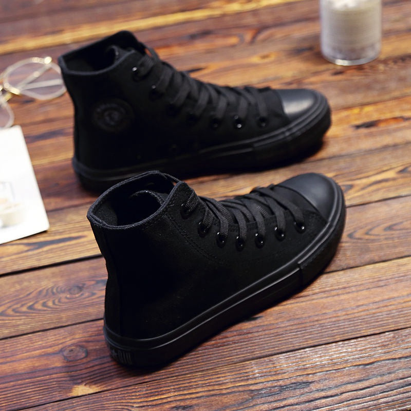 Trendy Canvas Shoes, Unisex Low-top Sneakers