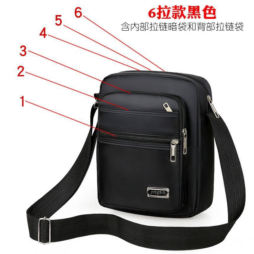 Men's Crossbody Bag Oxford Cloth