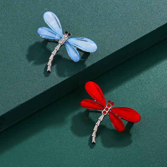 New simulated dragonfly brooch