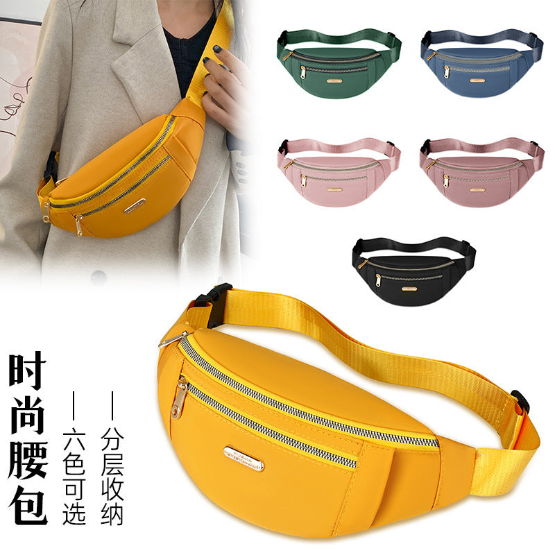 Crossbody bag men's and women's breast bag