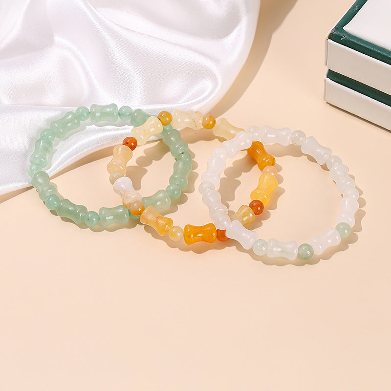 Tianshan Jade Bamboo Bracelet