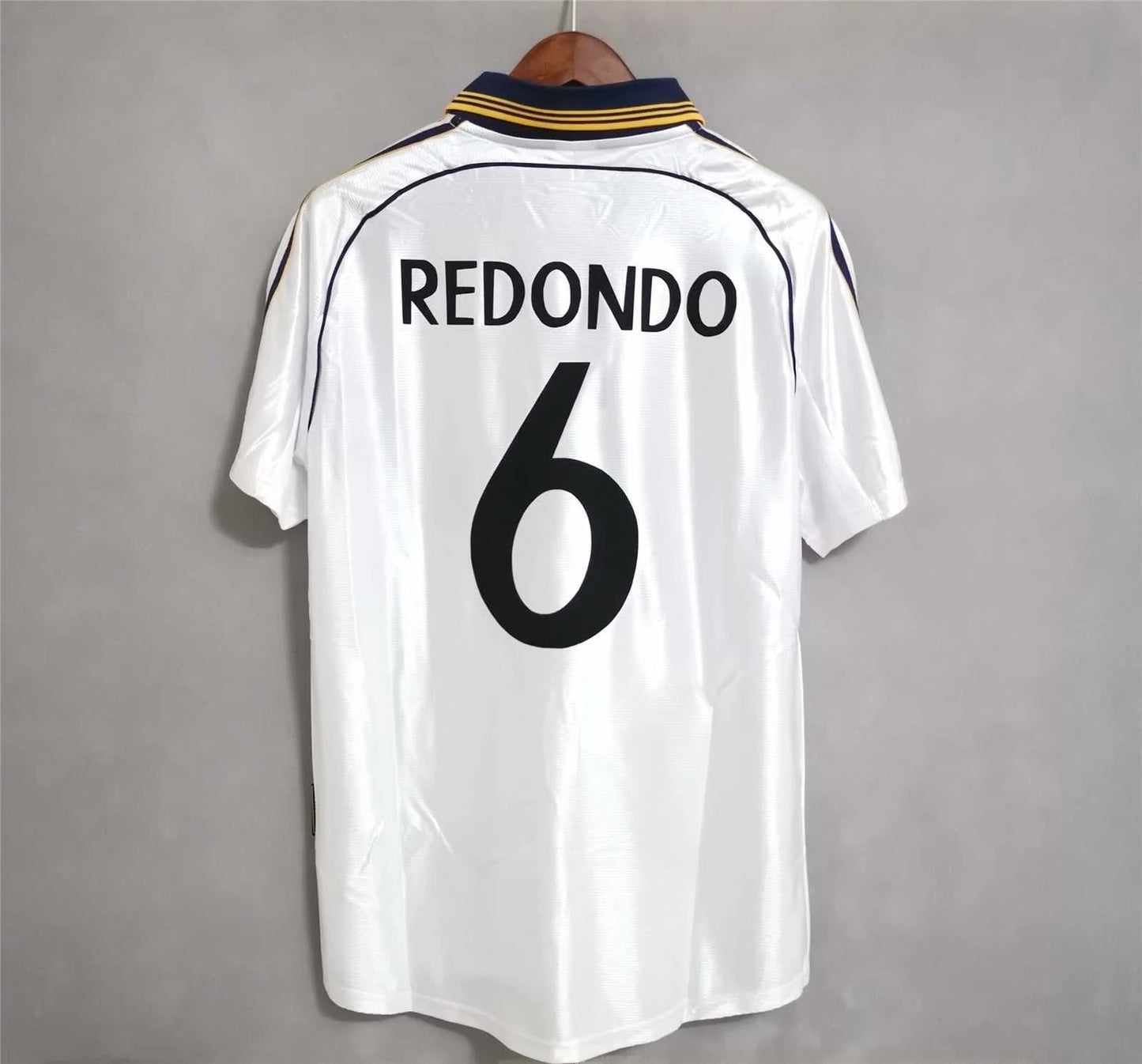 98-00 Retro Real Madrid Local Visitante 7 Raúl Suker Carlos Guti Redondo Jersey