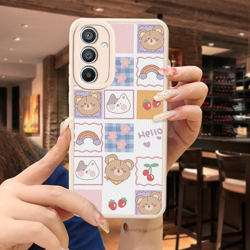 Samsung S24 Fun Silicone Case Trendy Quirky Cartoon Creative