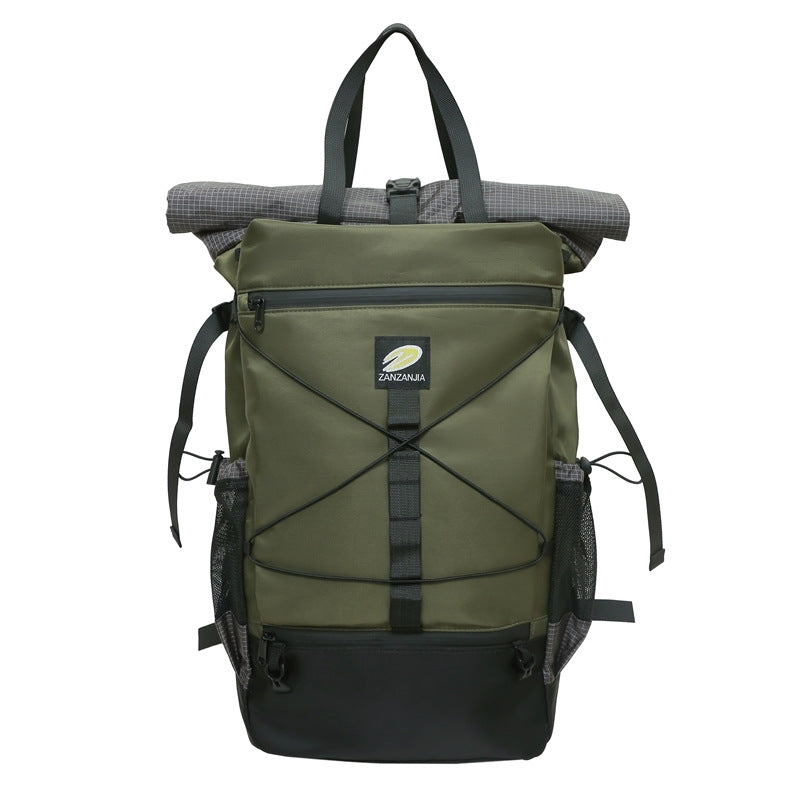 Nylon camping bag backpack