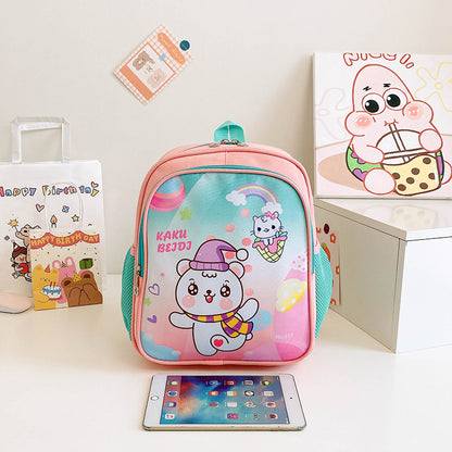 Cute kindergarten baby bunny schoolbag