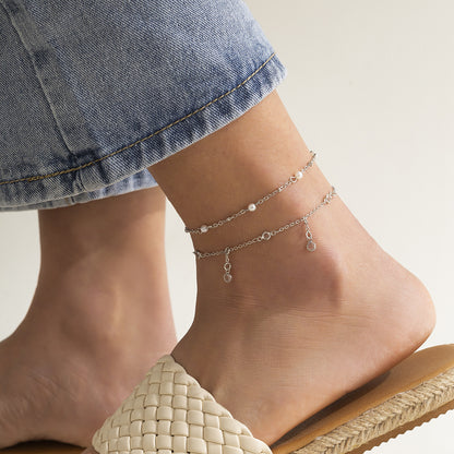 Cuban butterfly anklet