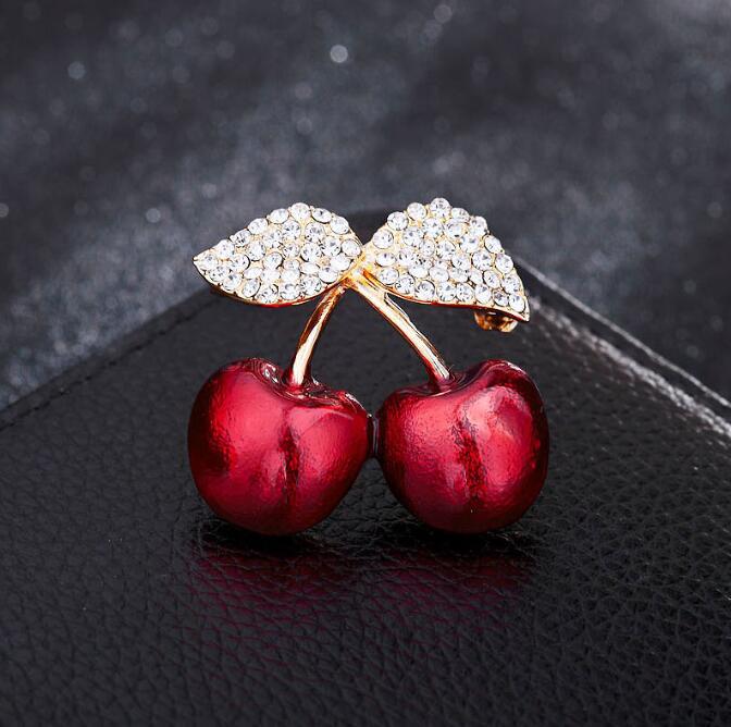 Cherry Brooch Girl