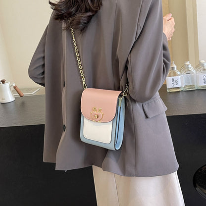 Mobile phone bag shoulder small square bag