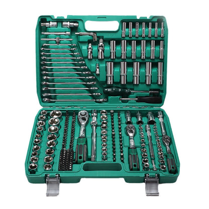 216-Piece machine repair kit tool chrome vanadium steel