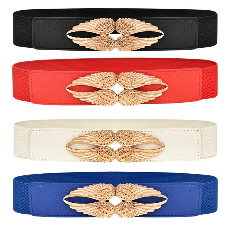 Belt female wings decoration new