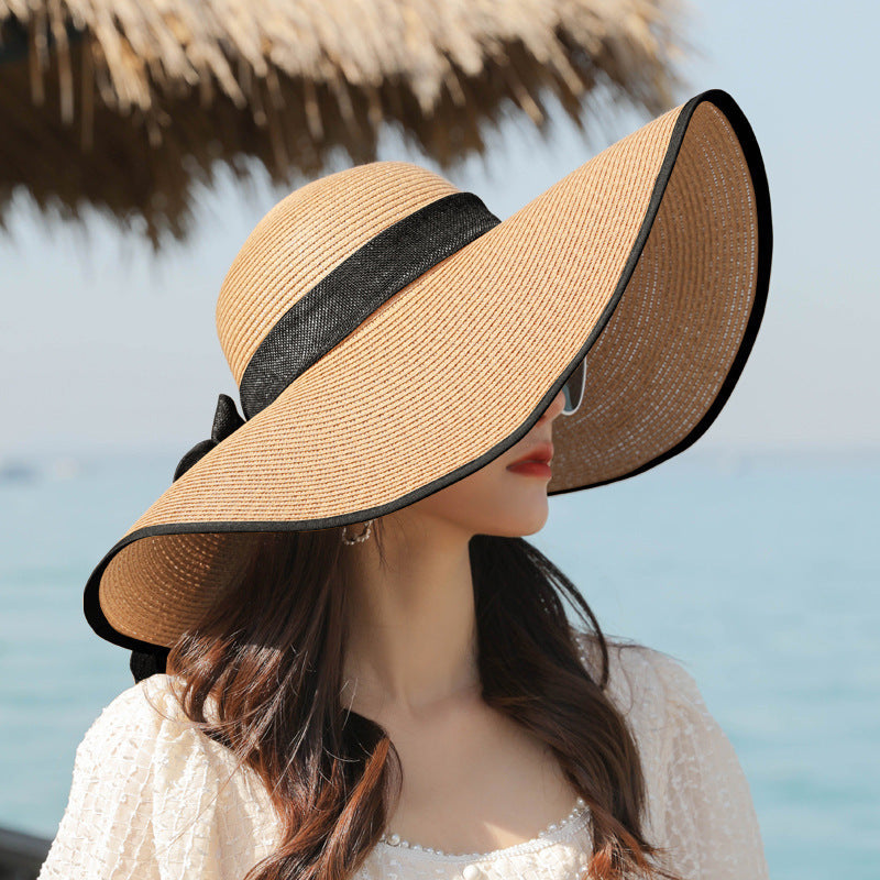 Sombrero de playa popular para el verano Sombrero para el sol con estilo 