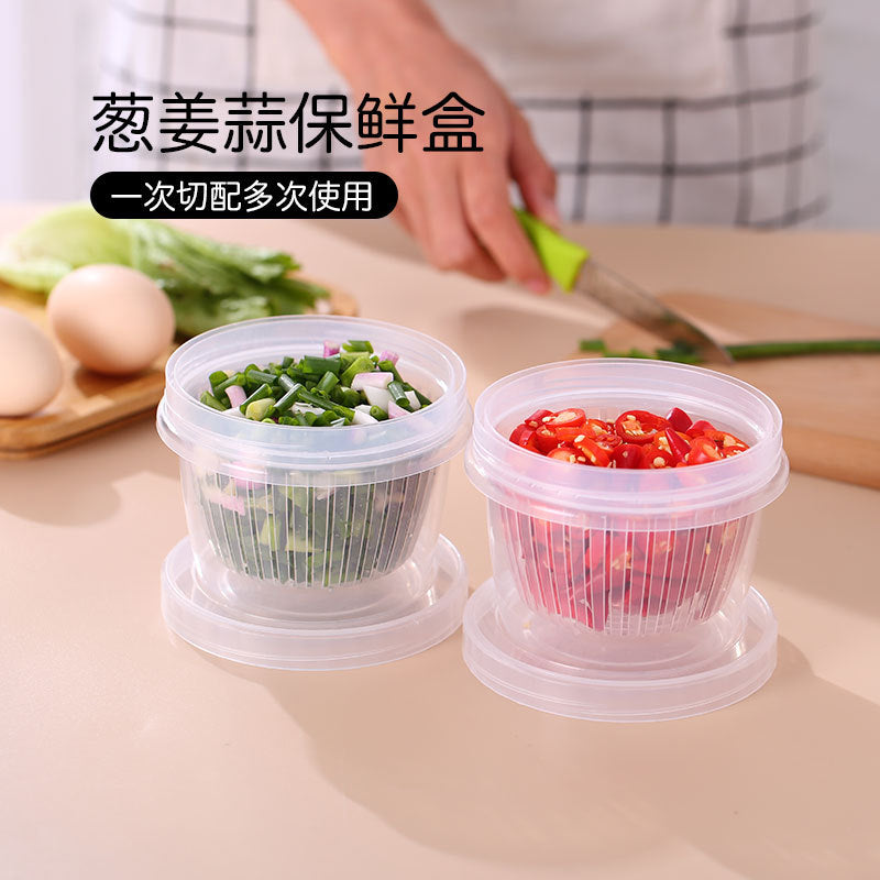 Round Food Storage Box