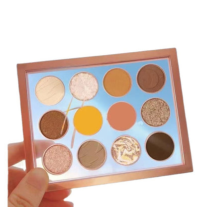 12-Color Matte Eyeshadow Palette