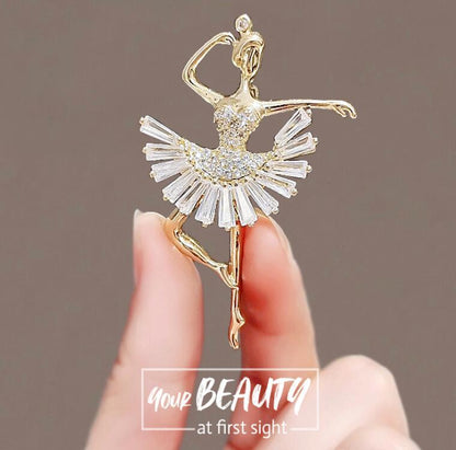 Ballet Girl Brooch