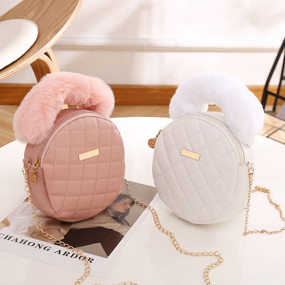 Niche fashion small round bag