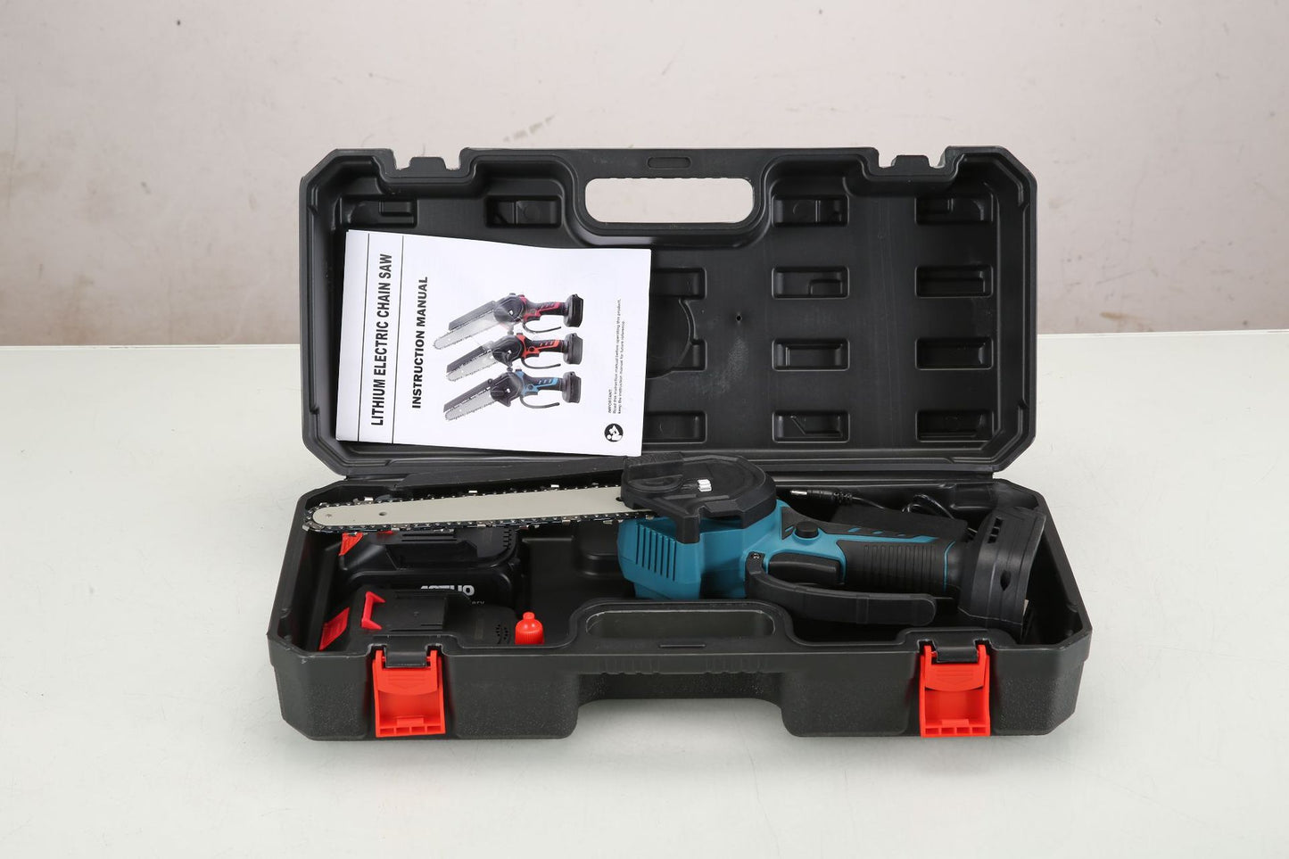 New Cordless 8-inch Li-ion Chainsaw Handheld Mini