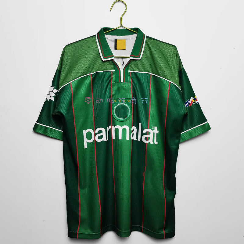 Camiseta retro de manga corta Copa Libertadores Palmeiras 1999 