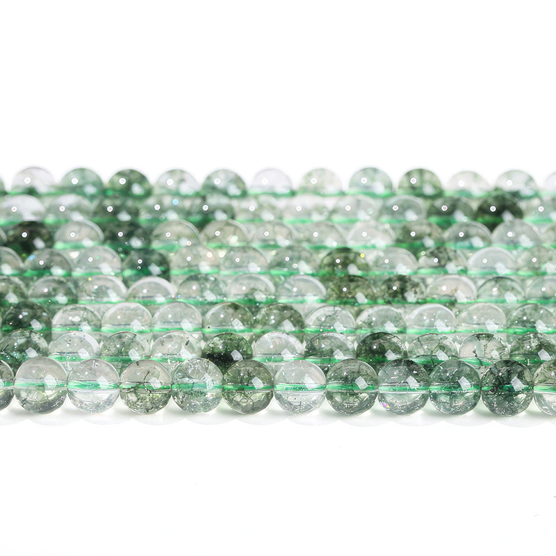 Optimized Green Ghost Crystal Round Beads Loose Beads