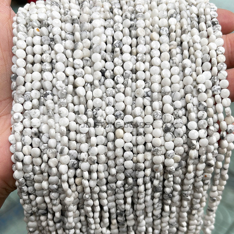 4 * 3Mm crystal sliced round cake-shaped loose beads