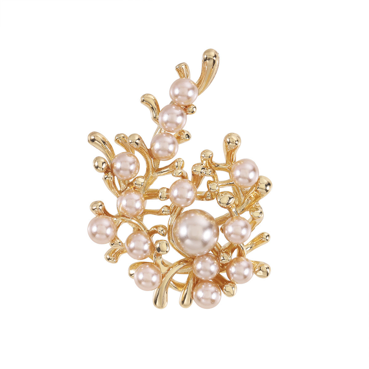 Pearl Irregular Brooch