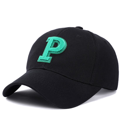 P Logo All-Season Sun Protection Baseball Cap