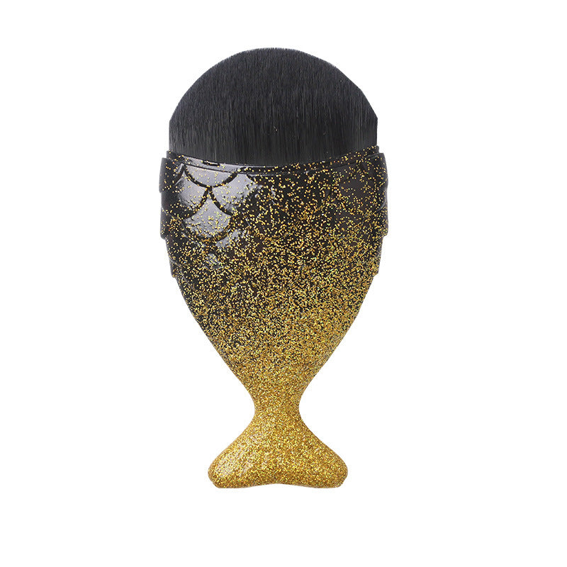 Mermaid Tail Foundation Brush