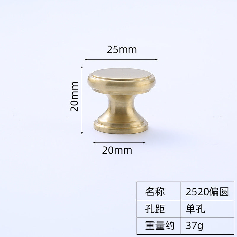 Drawer handle Brass long handle