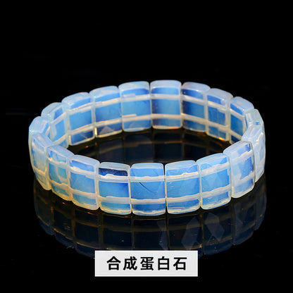 Natural Dongling jade cut surface hand row