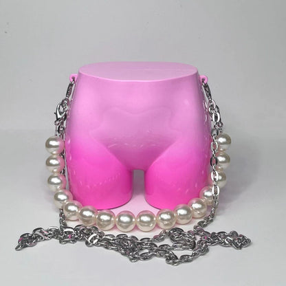 Creative butt chain bag