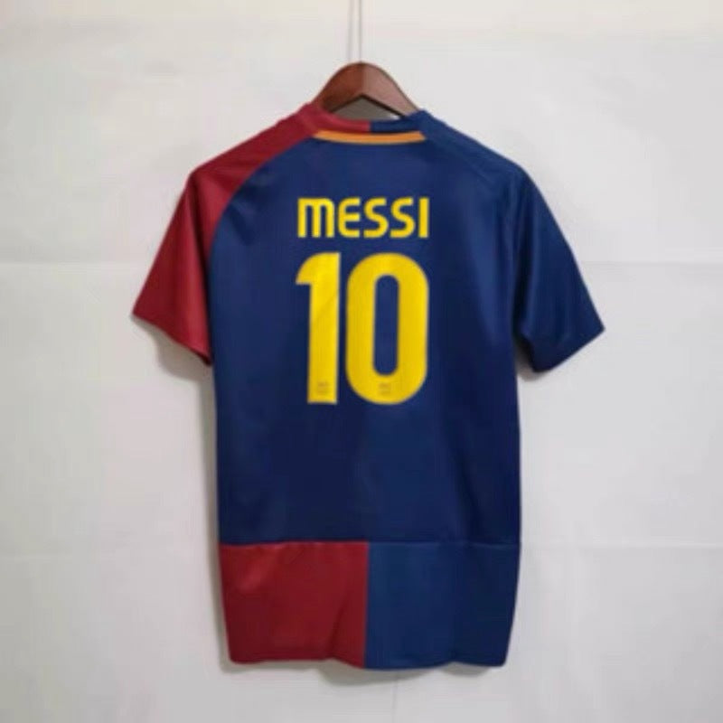 Barcelona Classic 10 Messi Rivaldo Puyol Figo Neymar Long Short Sleeve