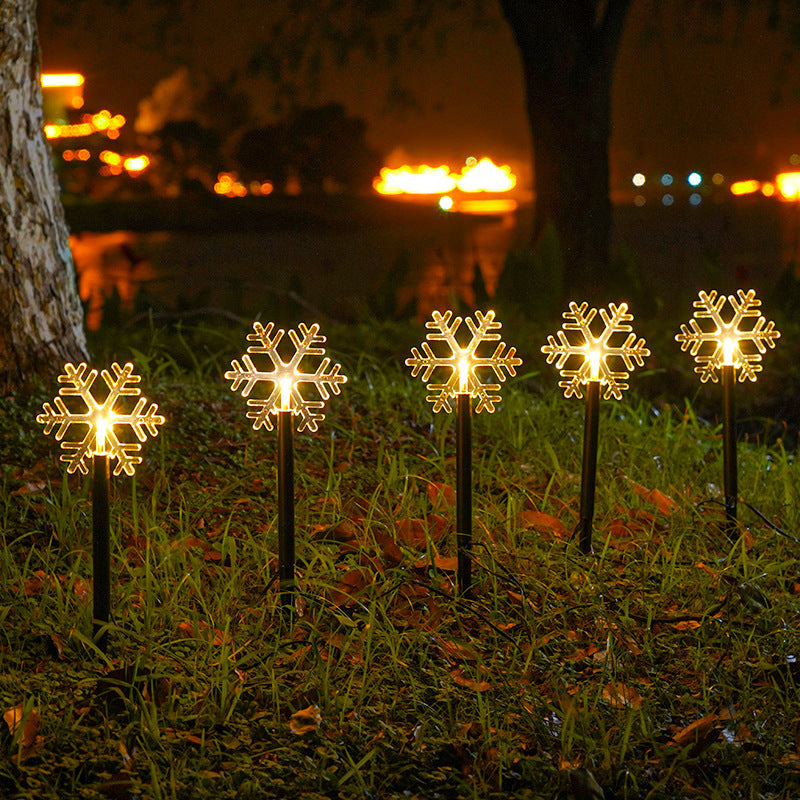 Stars and snowflakes lights