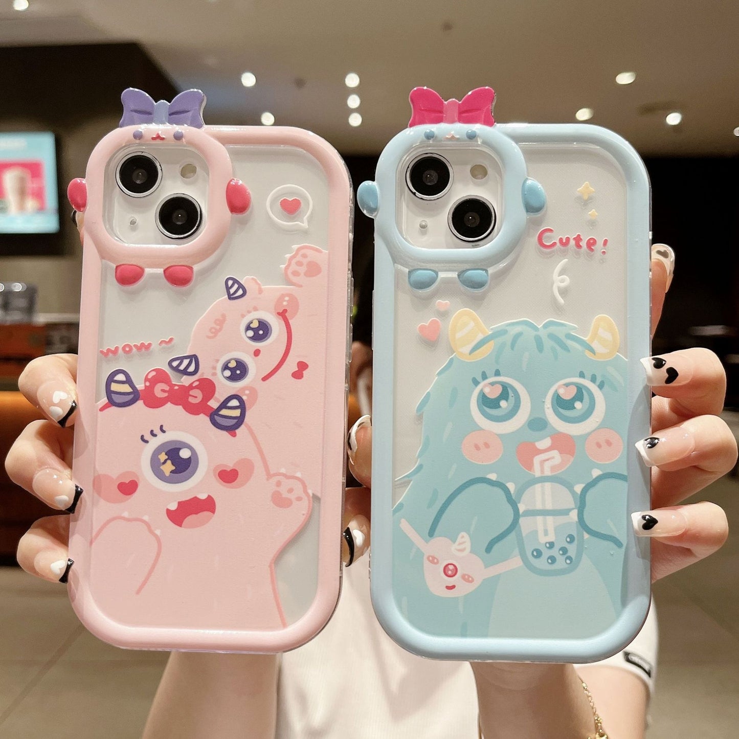 iPhone 15PRO/7PLUS Monster Cartoon TPU Case