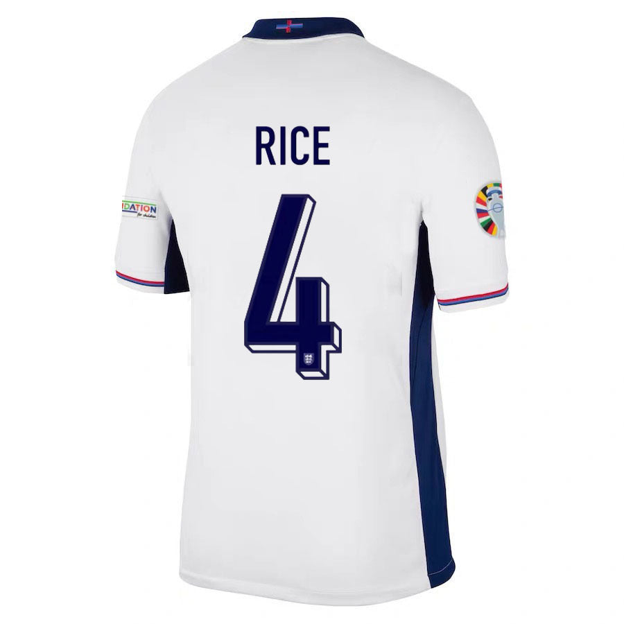 2024 Euro England Home/Away 10 Bellingham Saka Foden Rice Jersey