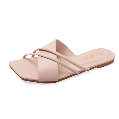 Internet celebrity sandals female ins