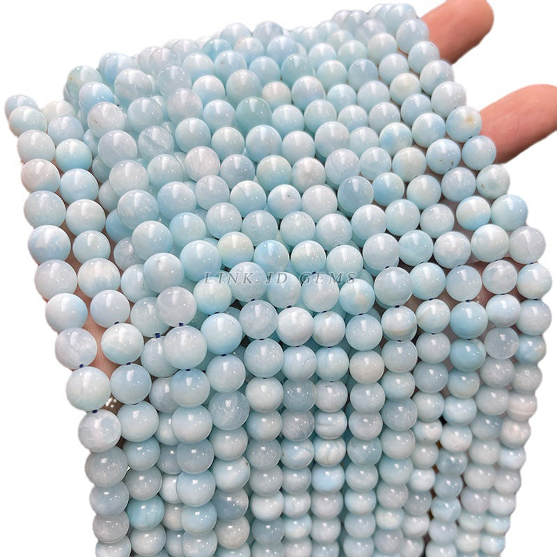 5A natural heteropolar ore loose beads crystal round beads