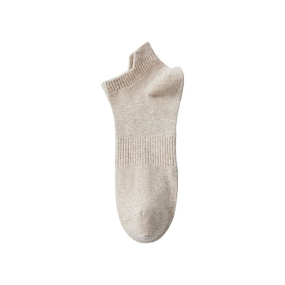 Spring-Summer Cotton Breathable Tab Men's Ankle Socks