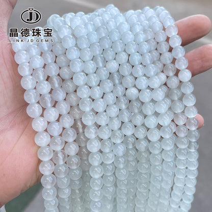 Wholesale of white opal loose beads