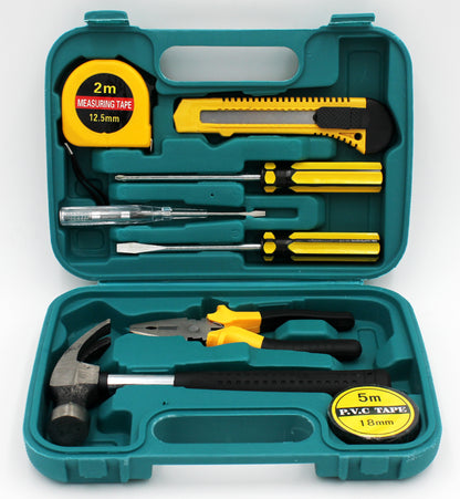 Commonly used combination toolbox 9-piece set